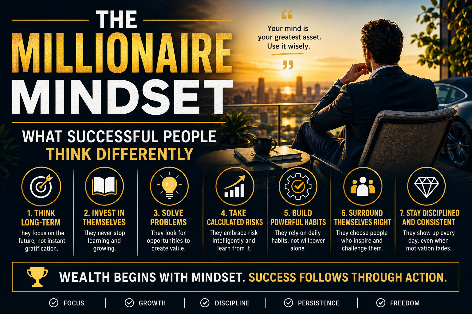 The Millionaire Mindset: What Successful People Think Differently
